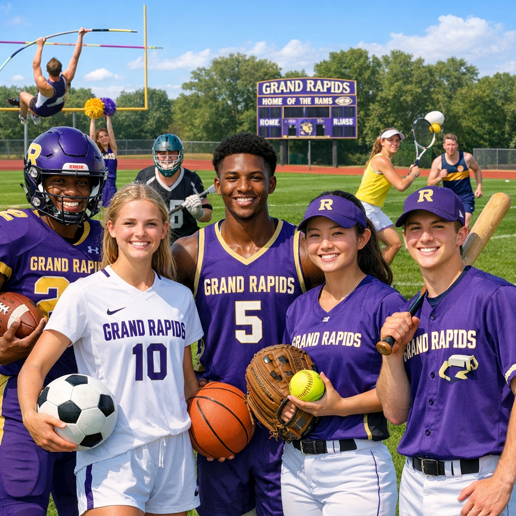 A Comprehensive Guide to Grand Rapids’ High School and College Athletics