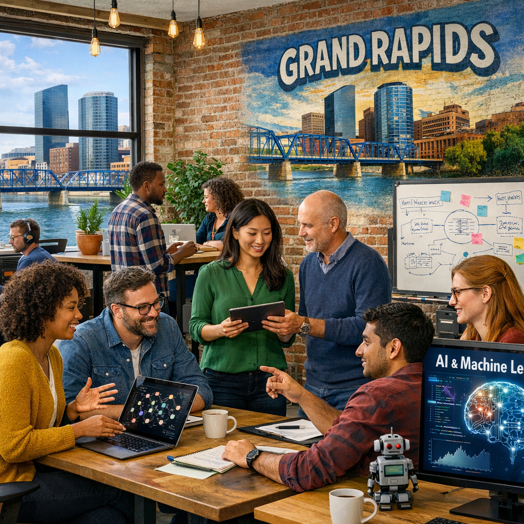Grand Rapids’ Tech Scene: A Hub for AI Innovation and Startups