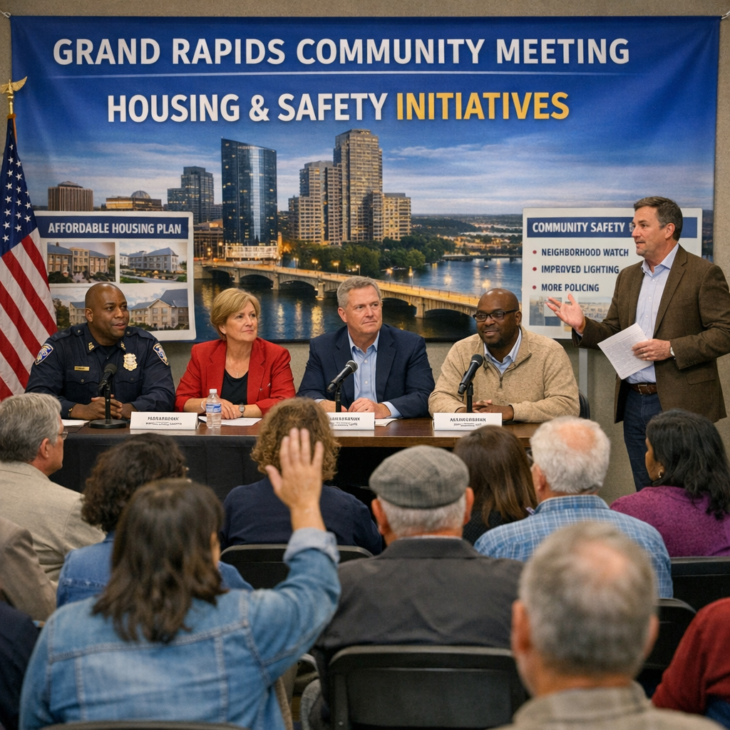 Grand Rapids Community Addresses Housing and Safety Challenges