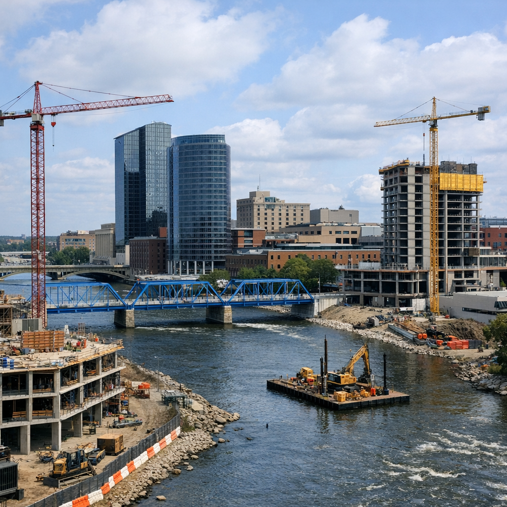 Grand Rapids’ Riverfront Transformation: A Look at Upcoming Developments