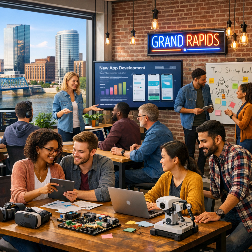Grand Rapids’ Tech Scene: A Hub for Innovation and Growth