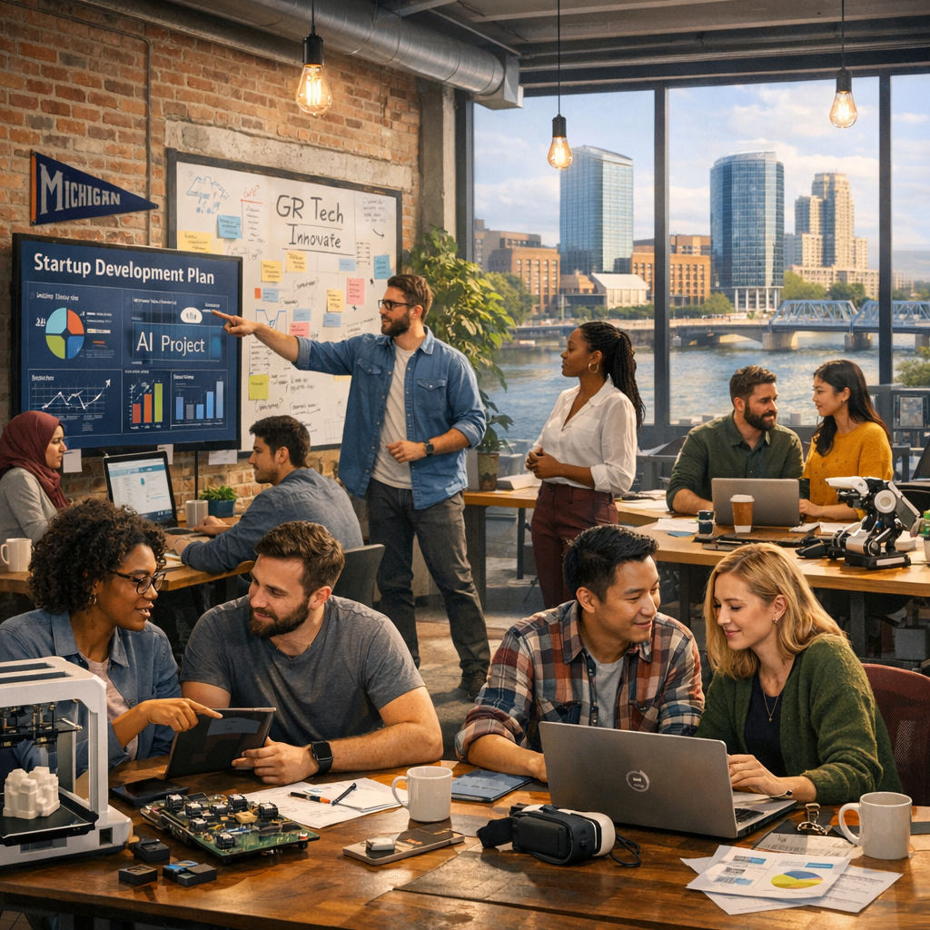 Grand Rapids’ Tech Scene: A Hub for Innovation and Growth