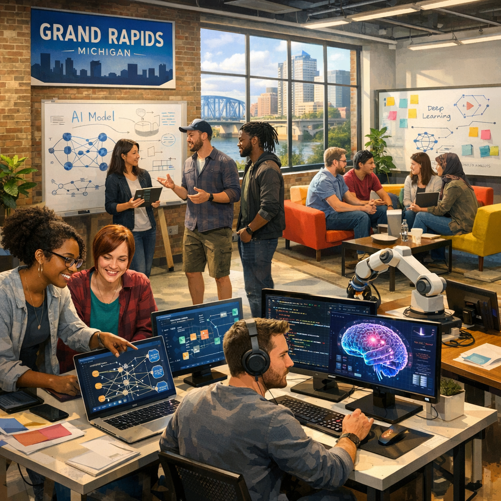 Grand Rapids’ AI Startups: Pioneering Innovation in the Midwest